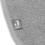 Jollein katoenen slab storm grey van zacht absorberend katoen voor baby’s