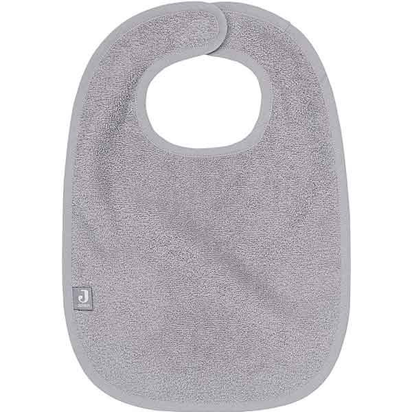 Jollein katoenen slab storm grey van zacht absorberend katoen voor baby’s