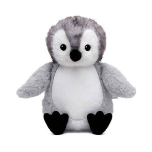 Pingi pinguïn knuffel van Cubbies met grijs wit lichaam zachte vacht en vriendelijk baby ontwerp