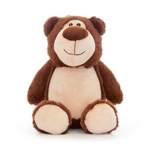 Cubbyford teddybeer van Cubbies met bruin en wit lichaam zachte vacht en vriendelijke uitstraling