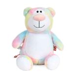 Pastelkleurige Cubbyford knuffel van Cubbies met zachte vacht vriendelijke ogen en ronde vormen