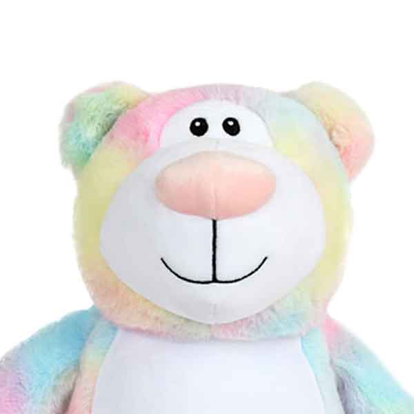Pastelkleurige Cubbyford knuffel van Cubbies met zachte vacht vriendelijke ogen en ronde vormen