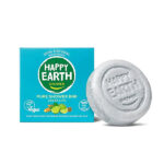 Happy Earth shower bar cedar lime met natuurlijke oliën