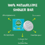 Happy Earth shower bar cedar lime met natuurlijke oliën