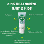 Happy Earth Baby Kids diaper cream in suikerriet tube 100 procent natuurlijk en parfumvrij
