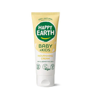 Happy Earth voedende crème voor baby’s en kinderen in biobased tube