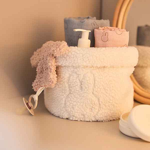 Hydrofiele multidoeken Miffy Silhouettes sea green van Jollein set van drie doeken 70 x 70 cm