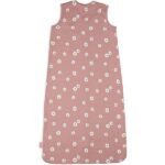 Roze jersey slaapzak van Jollein met all over madeliefjesprint en mouwloos ontwerp voor baby’s