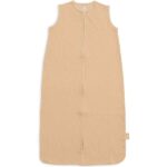 Jersey slaapzak van Jollein in neutrale kleur, mouwloos en geschikt voor de zomer