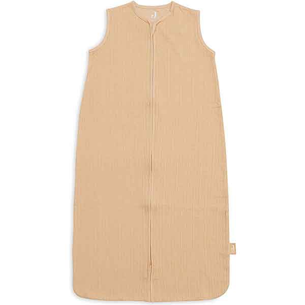Jersey slaapzak van Jollein in neutrale kleur, mouwloos en geschikt voor de zomer