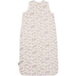 Hydrofiele zomer slaapzak Jollein olive green 90 cm in effen groene kleur van zacht katoen