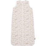 Hydrofiele zomer slaapzak Jollein olive green 90 cm in effen groene kleur van zacht katoen