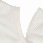 Baby winterslaapzak rib met afritsbare mouwen 60 cm geschikt voor 0 tot 3 maanden