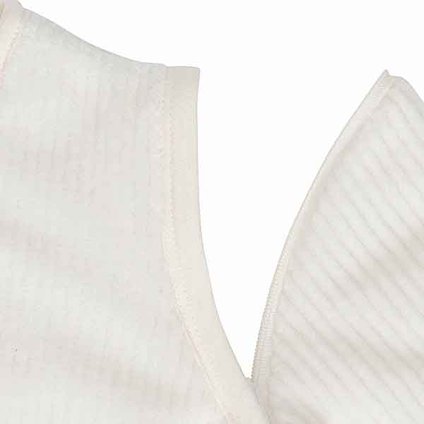 Baby winterslaapzak rib met afritsbare mouwen 60 cm geschikt voor 0 tot 3 maanden