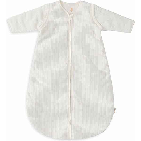 Baby winterslaapzak rib met afritsbare mouwen 60 cm geschikt voor 0 tot 3 maanden
