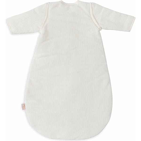 Baby winterslaapzak rib met afritsbare mouwen 60 cm geschikt voor 0 tot 3 maanden