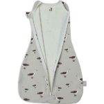 Jollein cocon slaapzak Goose Nougat met gansjesprint voor newborns