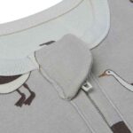 Jollein cocon slaapzak Goose Nougat met gansjesprint voor newborns