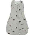 Jollein cocon slaapzak Goose Nougat met gansjesprint voor newborns