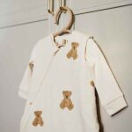 4 seizoenen slaapzak Teddy Bear met zachte beertjesprint en verstelbare TOG waardes voor baby’s
