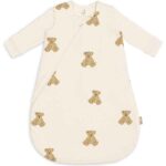 4 seizoenen slaapzak Teddy Bear met zachte beertjesprint en verstelbare TOG waardes voor baby’s