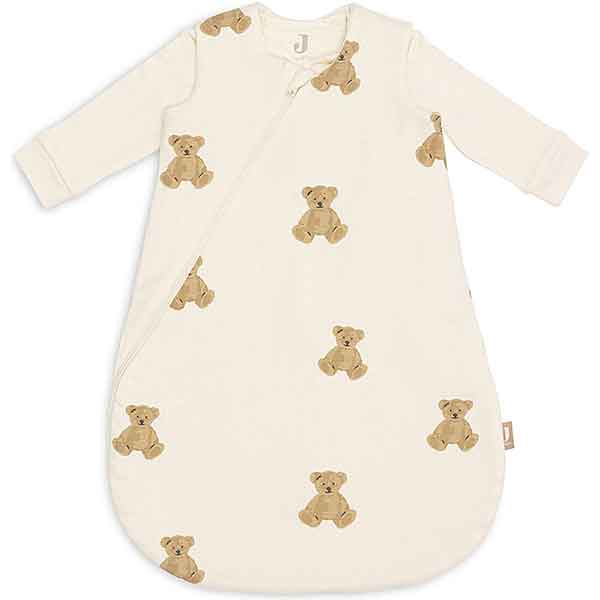 4 seizoenen slaapzak Teddy Bear met zachte beertjesprint en verstelbare TOG waardes voor baby’s