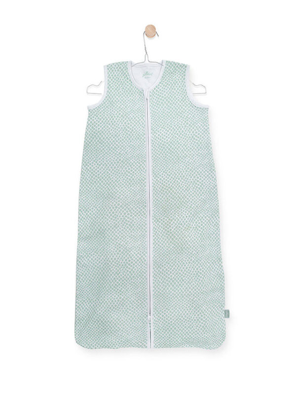 Jersey katoenen babyslaapzak van Jollein in de kleur ash green maat 70 cm