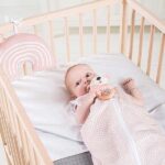 ersey katoenen slaapzak Snake Pale Pink van Jollein maat 110