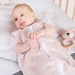 ersey katoenen slaapzak Snake Pale Pink van Jollein maat 110