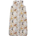 Hydrofiele slaapzak van Jollein met dierenprint en mouwloos ontwerp voor baby’s
