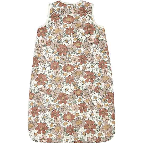 Jersey zomerslaapzak bloemen 70 cm van Jollein met mouwloos ontwerp en zachte bloemenprint