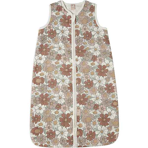 Jersey zomerslaapzak bloemen 70 cm van Jollein met mouwloos ontwerp en zachte bloemenprint