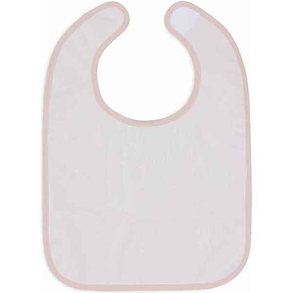 Waterproof slabben set Miffy Peekaboo wild rose van Jollein met twee slabben en opvangbakje