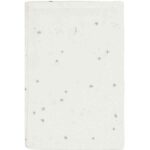 Hydrofiele washandjes Twinkling Sea Green van Jollein in sea green kleur met subtiele sterren print gemaakt van zachte hydrofiele stof