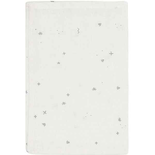 Hydrofiele washandjes Twinkling Sea Green van Jollein in sea green kleur met subtiele sterren print gemaakt van zachte hydrofiele stof