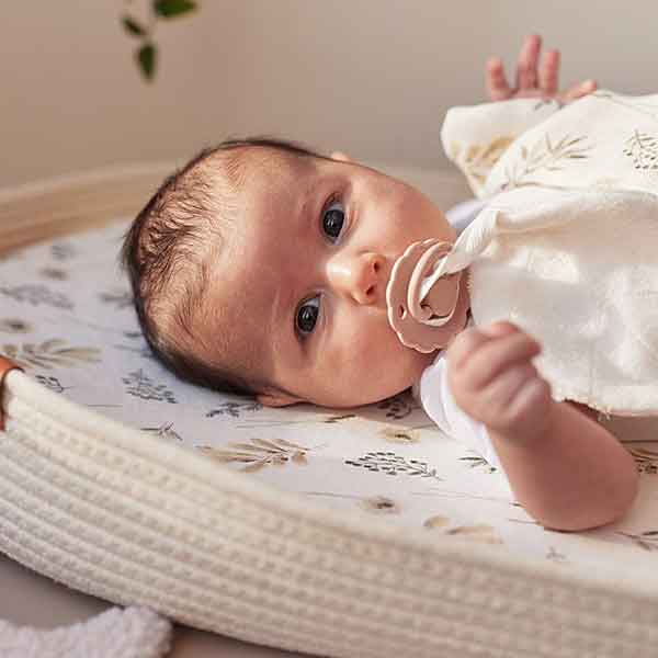 Hydrofiele washandjes Wild Flowers van Jollein met droogbloemen print geleverd als set van drie stuks