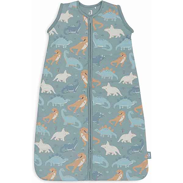 Jollein babyslaapzak Roarsome met dinosaurus print en afritsbare mouwen