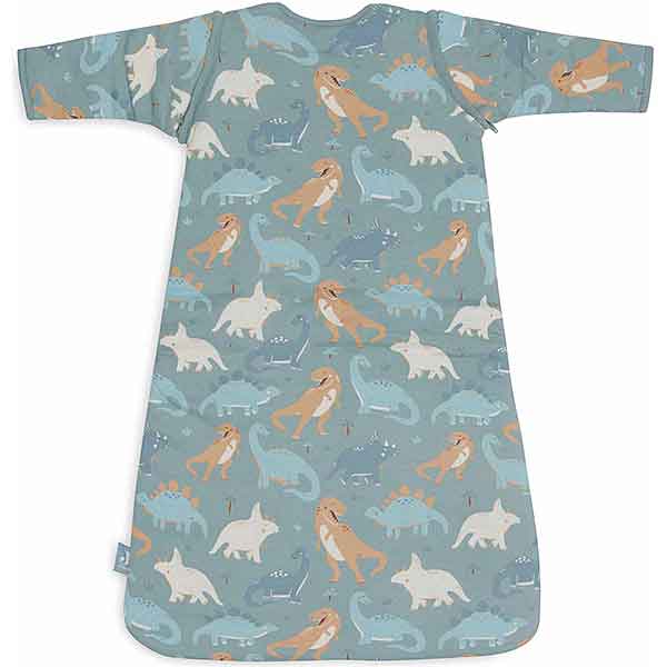 Jollein babyslaapzak Roarsome met dinosaurus print en afritsbare mouwen