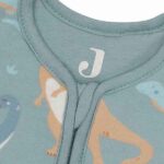 Jollein babyslaapzak Roarsome met dinosaurus print en afritsbare mouwen