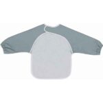 Jollein x Nijntje waterproof slab met mouwen Peekaboo sea green met opvangbakje