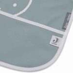 Jollein x Nijntje waterproof slab met mouwen Peekaboo sea green met opvangbakje