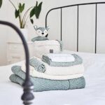 Jersey katoenen babyslaapzak van Jollein in de kleur ash green maat 70 cm