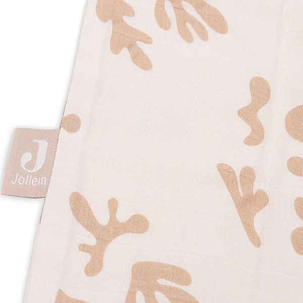 Hydrofiele zomerslaapzak Funky van Jollein met mouwloos ontwerp en speelse print