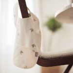 Jollein waterproof slab Rosehip set van 2 met zachte print en waterafstotend materiaal