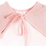 Little Lemonade slab met mouwen soft pink van badstof met afneembare PEVA binnenkant