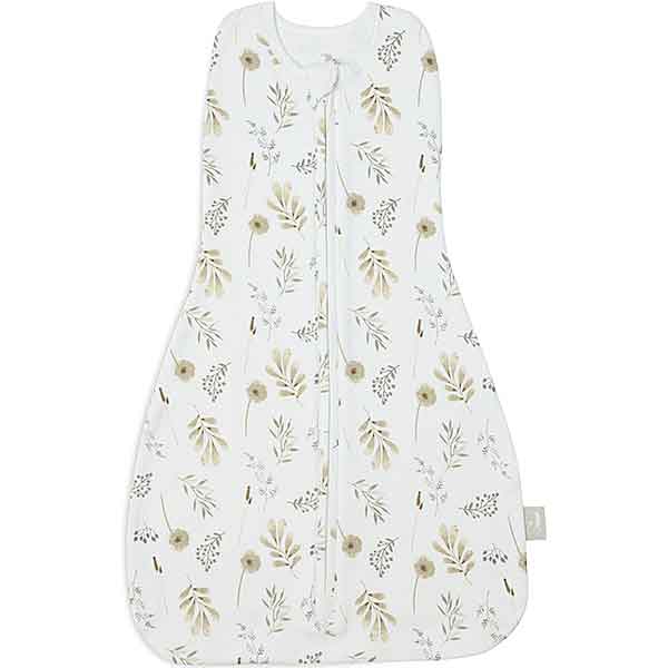Cocon slaapzak Wild Flowers van Jollein met droogbloemen print voor newborn baby 0 tot 3 maanden
