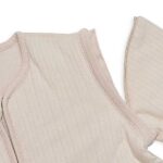 Jollein babyslaapzak Nougat Basic Stripe maat 110 cm met afritsbare mouwen
