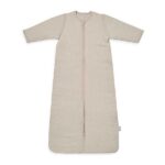 Jollein babyslaapzak Nougat Basic Stripe maat 110 cm met afritsbare mouwen