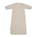 Jollein babyslaapzak Nougat Basic Stripe maat 110 cm met afritsbare mouwen