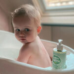 Happy Earth Baby Kids wash en bath gel in gerecyclede fles 100 procent natuurlijk en zeepvrij